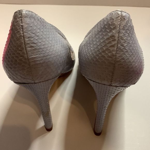 Pour La Victoire Cailyn Lilac Snake Mesh Women’s Heel size 9 9M Brand New - Picture 6 of 14